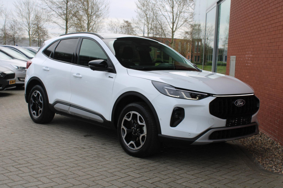 Ford Kuga 2.5 FHEV Active X 190pk | Driver Assistance Pack | 4WD | Technology Pack | 2.100kg Trekgewicht | Winterpack | Panoramadak | All Weather Banden | Geen stekker nodig