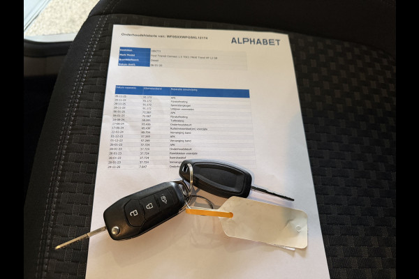 Ford Transit Connect 1.5 EcoBlue 100pk L2 Trend HP / vaste prijs rijklaar € 12.950 ex btw / lease vanaf € 218 / euro 6 / bpm vrij / airco / cruise / trekhaak / ingerichte laadruimte