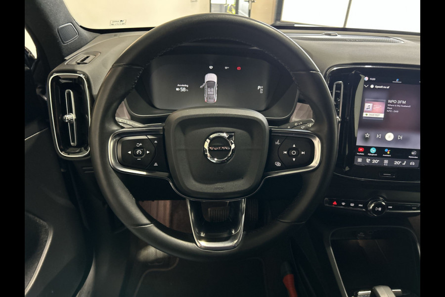 Volvo C40 Recharge Twin Intro Edition 78 kWh | panoramadak | adaptieve cruise control |  Soh (batterijcheck) Waarde 95,5 %