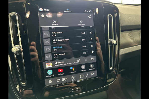 Volvo C40 Recharge Twin Intro Edition 78 kWh | panoramadak | adaptieve cruise control |  Soh (batterijcheck) Waarde 95,5 %