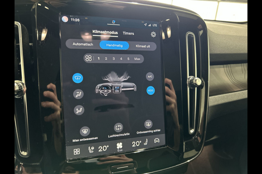 Volvo C40 Recharge Twin Intro Edition 78 kWh | panoramadak | adaptieve cruise control |  Soh (batterijcheck) Waarde 95,5 %