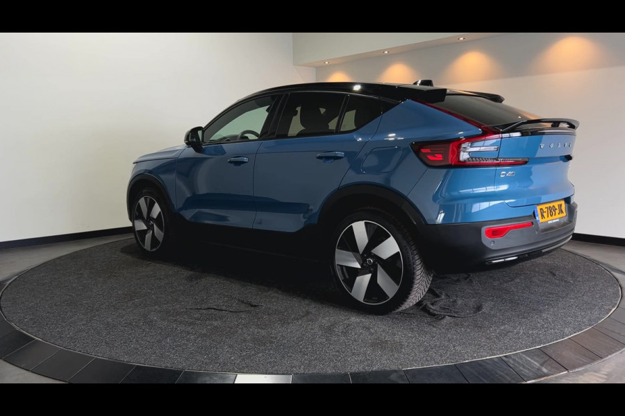 Volvo C40 Recharge Twin Intro Edition 78 kWh | panoramadak | adaptieve cruise control |  Soh (batterijcheck) Waarde 95,5 %