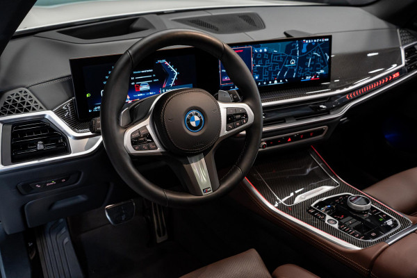 BMW X5 xDrive50e *M-Sport Pro / Harman Kardon / Stoelventilatie + Massage / Panorama Sky Lounge / Soft-Close / Carbon Interieur*