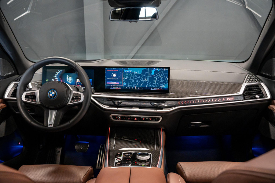 BMW X5 xDrive50e *M-Sport Pro / Harman Kardon / Stoelventilatie + Massage / Panorama Sky Lounge / Soft-Close / Carbon Interieur*
