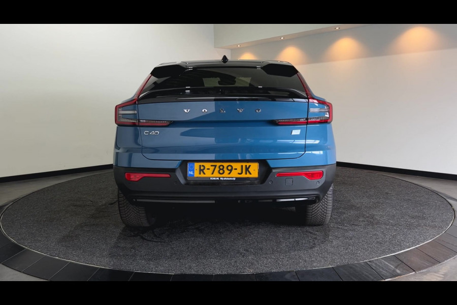 Volvo C40 Recharge Twin Intro Edition 78 kWh | panoramadak | adaptieve cruise control |  Soh (batterijcheck) Waarde 95,5 %