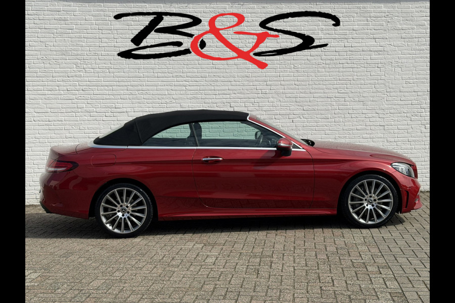 Mercedes-Benz C-Klasse Cabrio 300 Premium AMG Facelift Cabrio Camera Stoelverwarming/ventilatie Clima Carplay Full Led