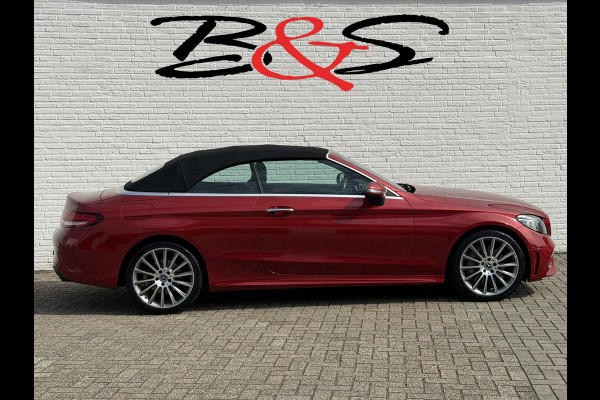 Mercedes-Benz C-Klasse Cabrio 300 Premium AMG Facelift Cabrio Camera Stoelverwarming/ventilatie Clima Carplay Full Led
