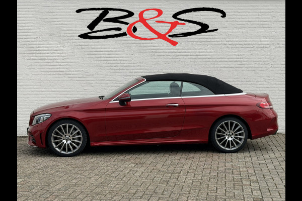 Mercedes-Benz C-Klasse Cabrio 300 Premium AMG Facelift Cabrio Camera Stoelverwarming/ventilatie Clima Carplay Full Led