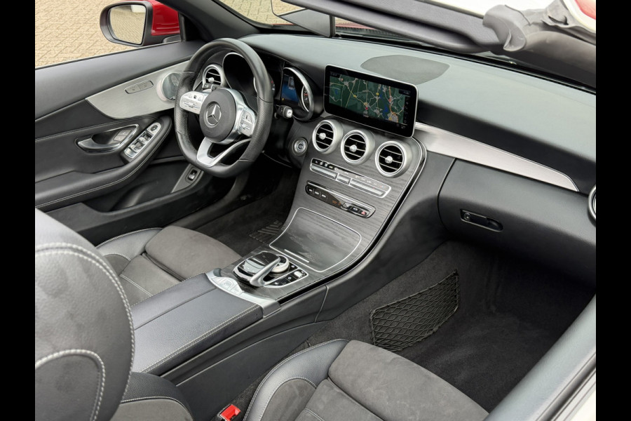 Mercedes-Benz C-Klasse Cabrio 300 Premium AMG Facelift Cabrio Camera Stoelverwarming/ventilatie Clima Carplay Full Led