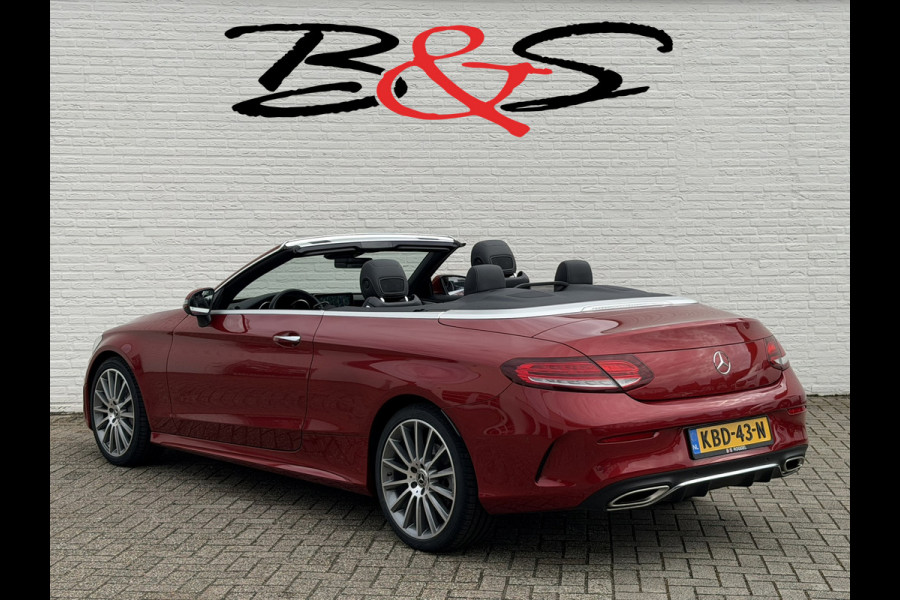 Mercedes-Benz C-Klasse Cabrio 300 Premium AMG Facelift Cabrio Camera Stoelverwarming/ventilatie Clima Carplay Full Led