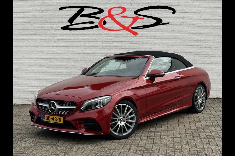Mercedes-Benz C-Klasse Cabrio 300 Premium AMG Facelift Cabrio Camera Stoelverwarming/ventilatie Clima Carplay Full Led