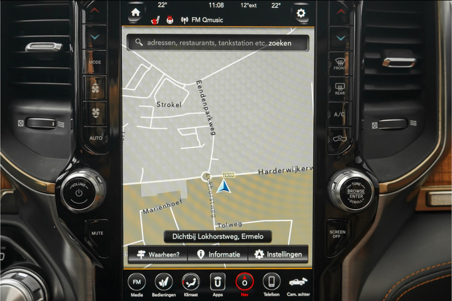 Dodge Ram 1500 5.7 V8 4x4 Crew Cab Longhorn Luchtv HUD 360° H&K Trekhaak