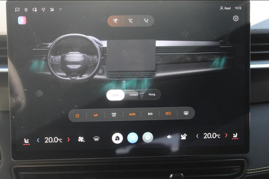 Lynk & Co 01 276PK Automaat Core / Adaptieve cruise control / Stoel - en stuurwielverwarming / Parkeersensoren / Achteruitrijcamera / Apple Carplay / Trekhaak / Metallic lak / 19" velgen