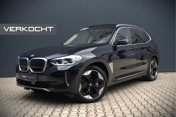 BMW iX3 High Executive 80 kWh | Panoramadak | Keyless | Stoelverwarming | Harman Kardon | Memory Seat | Head-Up Display | 360 Camera | Adaptief Onderstel | Trekhaak | Adaptive LED | Elektrische Stoelen | Apple Carplay |
