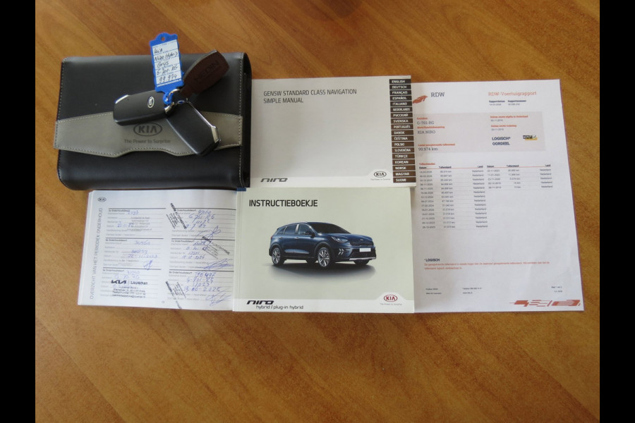 Kia Niro 1.6 GDi Hybrid DynamicPlusLine | TREKHAAK | STUUR+STOELVERWARMING | CAMERA | ADAPTIVE CRUISE | CARPLAY | BLINDSPOT | NAVI