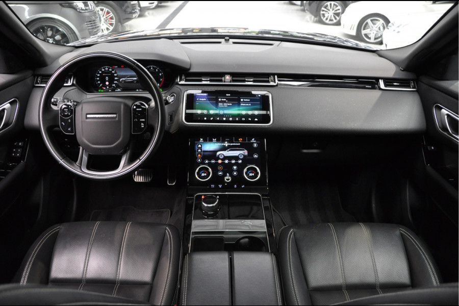 Land Rover Range Rover Velar 2.0 P300 Turbo AWD R-Dynamic SE Navi Leer Panoramadak PDC Meridian soundsysteem lektr. bedienbaar achterklep Climate Zwart hemelbekleding LM velgen