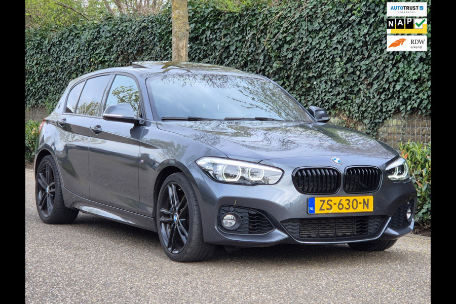 BMW 1-serie M Sport Edition Schuifdak Keyless Apple CarPlay BlackPanel M Remmerij 118i Edition M Sport Shadow High Executive