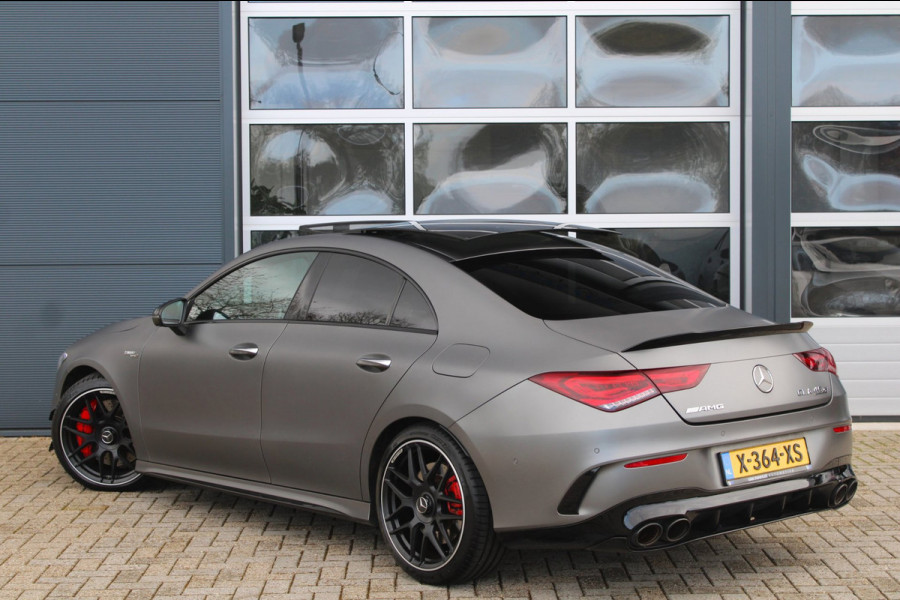 Mercedes-Benz CLA-Klasse AMG 45 S 421pk 4MATIC+ | Pano | Kuipstoelen | 360 | ACC | Memory