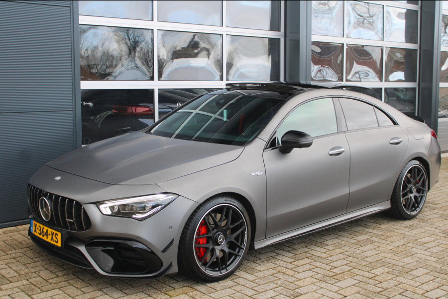 Mercedes-Benz CLA-Klasse AMG 45 S 421pk 4MATIC+ | Pano | Kuipstoelen | 360 | ACC | Memory