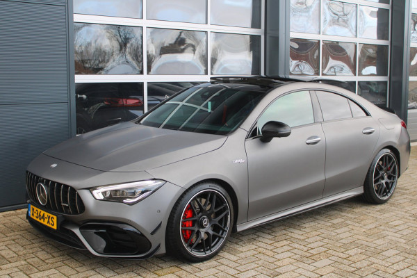 Mercedes-Benz CLA-Klasse AMG 45 S 421pk 4MATIC+ | Pano | Kuipstoelen | 360 | ACC | Memory