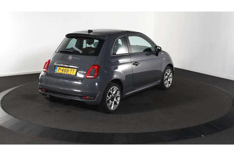 Fiat 500 1.0 Hybrid Sport - Navi Apple/Android - Climate - Parkeerhulp - Org.NL