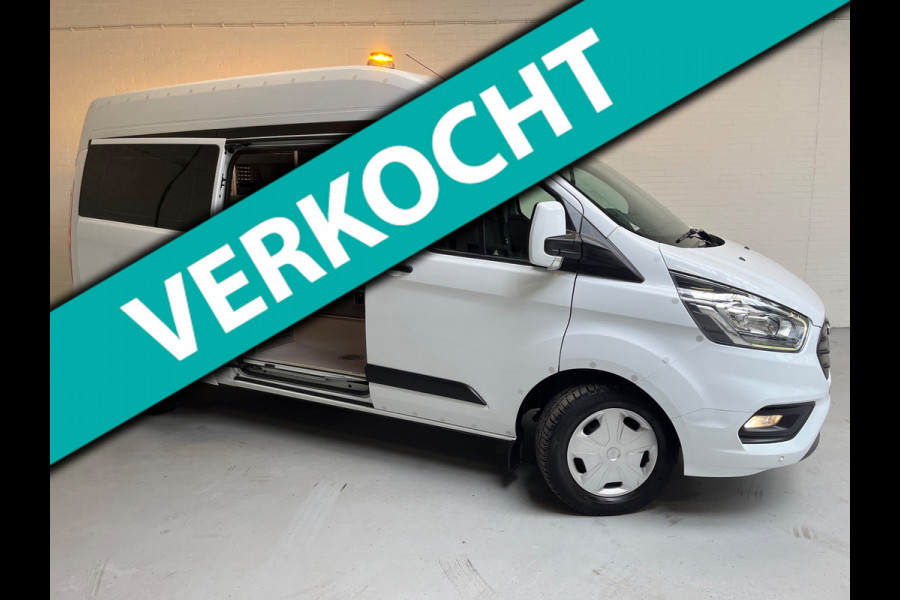 Ford Transit Custom AUTOMAAT SERVICEWAGEN 340 2.0 TDCI EURO6 L2H2 TREND SORTIMO INRICHTING STANDKACHEL V230 OMVORMER RIJKLAARPRIJS