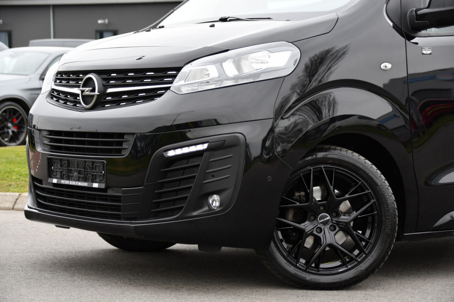 Opel Vivaro 2.0 CDTI L3H1 DC Black Edition Camera, Cruise, Carplay, Stoelverwarming, 2 x Schuifdeur, Sensoren, Clima, Trekhaak, multimedia, Uniek!