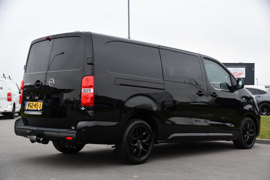 Opel Vivaro 2.0 CDTI L3H1 DC Black Edition Camera, Cruise, Carplay, Stoelverwarming, 2 x Schuifdeur, Sensoren, Clima, Trekhaak, multimedia, Uniek!