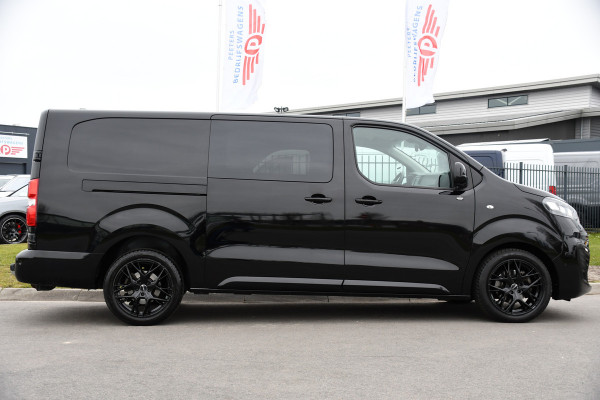 Opel Vivaro 2.0 CDTI L3H1 DC Black Edition Camera, Cruise, Carplay, Stoelverwarming, 2 x Schuifdeur, Sensoren, Clima, Trekhaak, multimedia, Uniek!