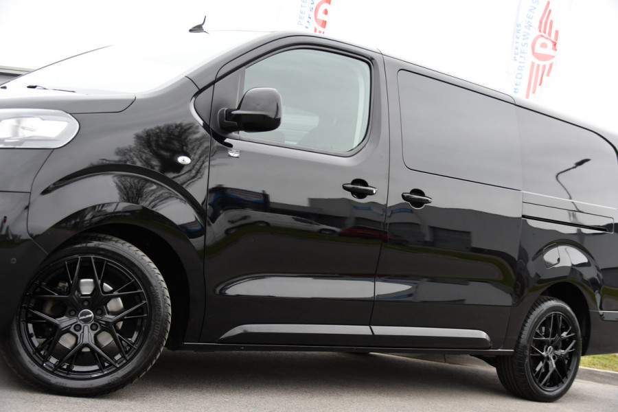 Opel Vivaro 2.0 CDTI L3H1 DC Black Edition Camera, Cruise, Carplay, Stoelverwarming, 2 x Schuifdeur, Sensoren, Clima, Trekhaak, multimedia, Uniek!
