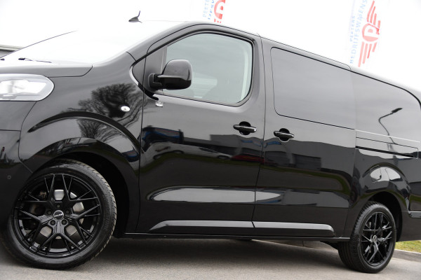 Opel Vivaro 2.0 CDTI L3H1 DC Black Edition Camera, Cruise, Carplay, Stoelverwarming, 2 x Schuifdeur, Sensoren, Clima, Trekhaak, multimedia, Uniek!