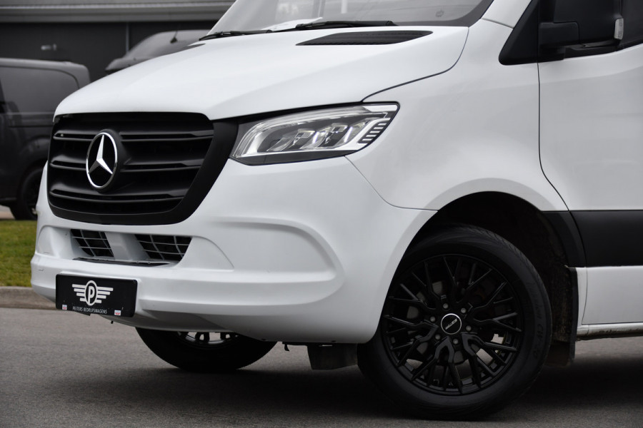 Mercedes-Benz Sprinter 316 2.2 CDI L2H2 Edition Camera, Cruise, Automaat, LED, Stoelverwarming, Standkachel, Carplay, 164pk, Trekhaak, Uniek!