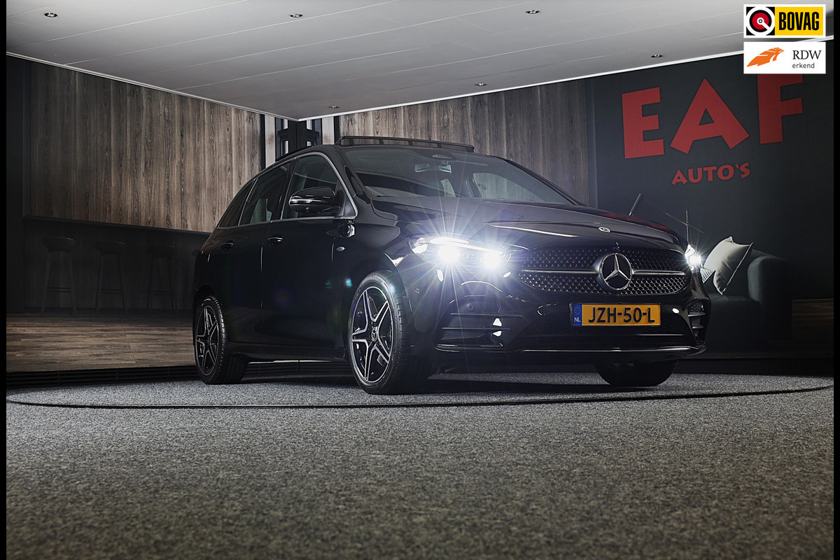 Mercedes-Benz B-Klasse 250 e AMG Line / AUT / Acc / Memory / Head Up / Burmester / Elek Stoelen / Carbon / Open Pano / Led / Pdc
