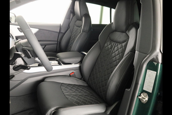 Audi Q8 Pro Line S 55 TFSI e 394 pk | Midnight emerald green | Glazen panoramadak | Bang & Olufsen Premium 3D | Sportstoelen plus voorin |