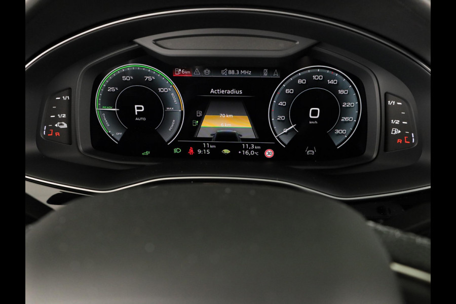 Audi Q8 Pro Line S 55 TFSI e 394 pk | Midnight emerald green | Glazen panoramadak | Bang & Olufsen Premium 3D | Sportstoelen plus voorin |