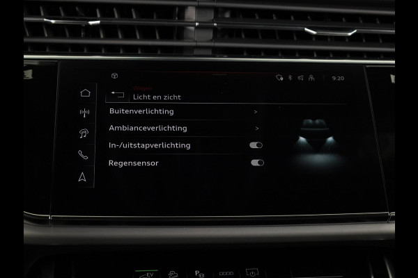 Audi Q8 Pro Line S 55 TFSI e 394 pk | Midnight emerald green | Glazen panoramadak | Bang & Olufsen Premium 3D | Sportstoelen plus voorin |