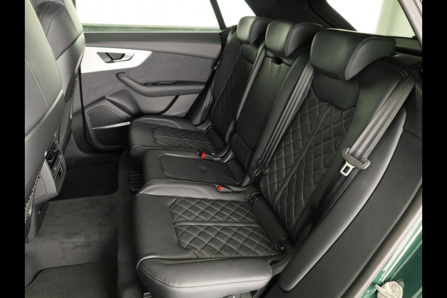 Audi Q8 Pro Line S 55 TFSI e 394 pk | Midnight emerald green | Glazen panoramadak | Bang & Olufsen Premium 3D | Sportstoelen plus voorin |