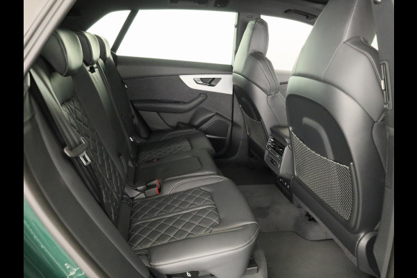 Audi Q8 Pro Line S 55 TFSI e 394 pk | Midnight emerald green | Glazen panoramadak | Bang & Olufsen Premium 3D | Sportstoelen plus voorin |