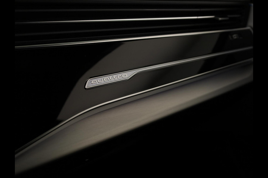 Audi Q8 Pro Line S 55 TFSI e 394 pk | Midnight emerald green | Glazen panoramadak | Bang & Olufsen Premium 3D | Sportstoelen plus voorin |