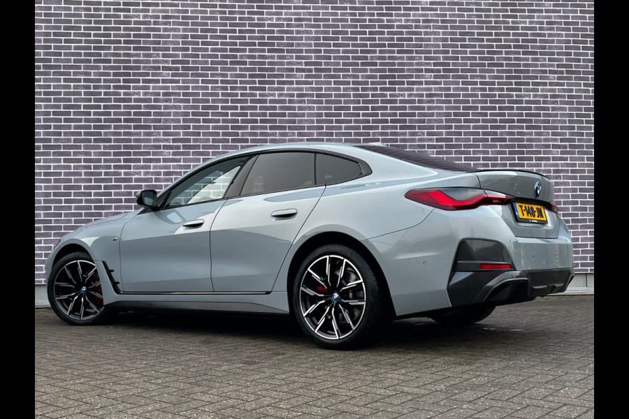 BMW i4 eDrive40 High Executive 84 kWh / SoH 93,5% / Trekhaak / 360Camera / Head-up / Leder / 19'' / Navigatie / Stoelverwarming / DAB / Cruise Control