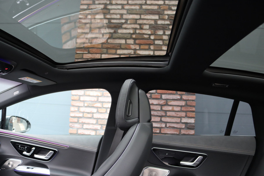 Mercedes-Benz EQE 350+ AMG Line Premium+ 96 kWh | Hyperscreen | Luchtvering | Achterasbesturing | Carbon | Distronic+ | Panoramadak | HUD | Verwarmd Stuurwiel | 22kW | Warmtepomp |