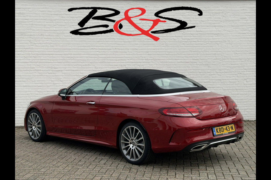 Mercedes-Benz C-Klasse Cabrio 300 Premium AMG Facelift Cabrio Camera Stoelverwarming/ventilatie Clima Carplay Full Led