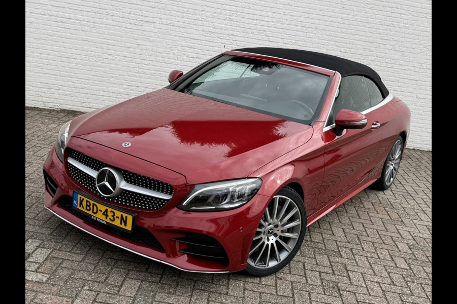 Mercedes-Benz C-Klasse Cabrio 300 Premium AMG Facelift Cabrio Camera Stoelverwarming/ventilatie Clima Carplay Full Led
