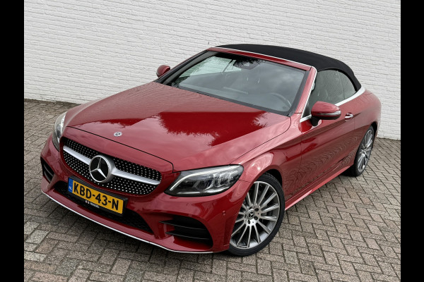 Mercedes-Benz C-Klasse Cabrio 300 Premium AMG Facelift Cabrio Camera Stoelverwarming/ventilatie Clima Carplay Full Led