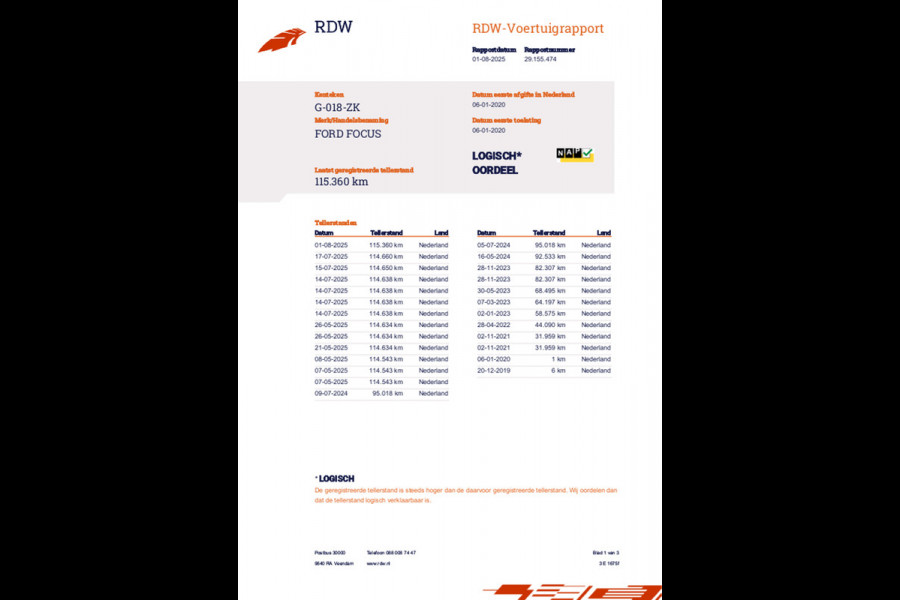 Ford FOCUS Wagon 125 pk Trend Edition Business / Carplay / Trekhaak