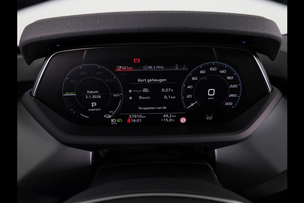 Audi e-tron GT GT 93 kWh 476pk | SOH 90% | Panoramadak | Adaptieve cruise controle | Verwarmbare voorstoelen| 20 inch lichtmetalen velgen
