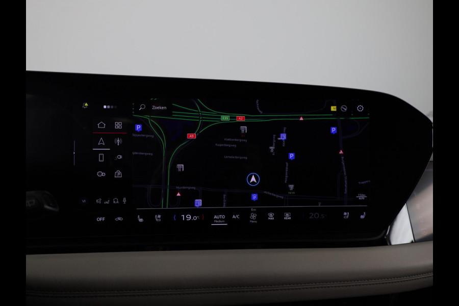 Audi A6 Avant e-tron Advanced edition performance 100 kWh 367pk | SOH 99% | Adaptieve cruise controle | Stoelventilatie | Pack Tech Pro | Beige Leder