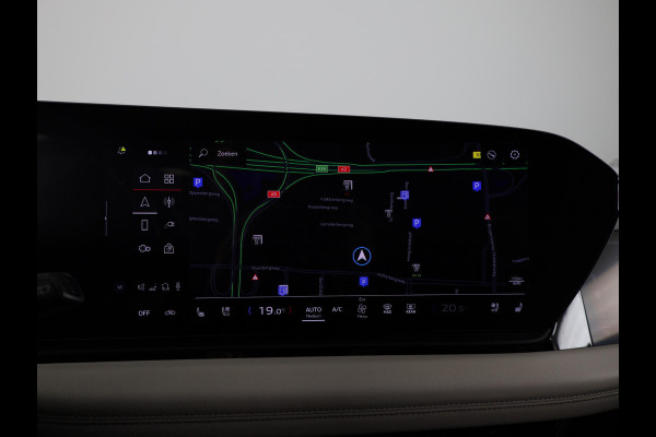 Audi A6 Avant e-tron Advanced edition performance 100 kWh 367pk | SOH 99% | Adaptieve cruise controle | Stoelventilatie | Pack Tech Pro | Beige Leder