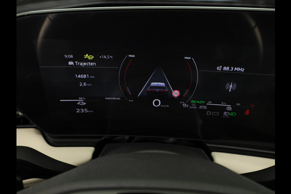 Audi A6 Avant e-tron Advanced edition performance 100 kWh 367pk | SOH 99% | Adaptieve cruise controle | Stoelventilatie | Pack Tech Pro | Beige Leder
