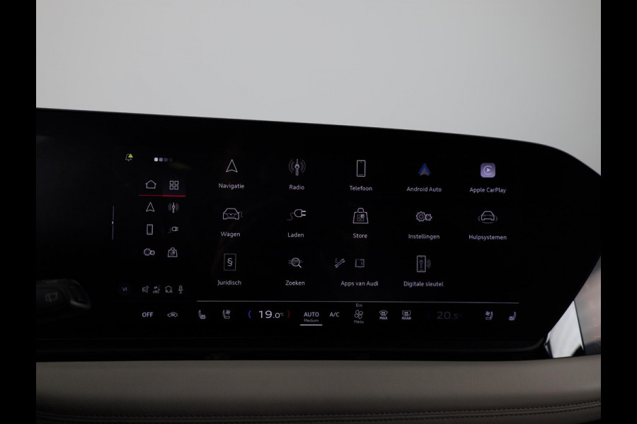 Audi A6 Avant e-tron Advanced edition performance 100 kWh 367pk | SOH 99% | Adaptieve cruise controle | Stoelventilatie | Pack Tech Pro | Beige Leder